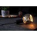 Segula Pendel ALILX WAVE 2M 1-flamme, kort, justerbar E27 IP20, sort d�mpbar