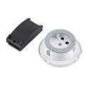 pendant luminaire adapter � DA 68MM / RECESSED round, built-in version, traffic white