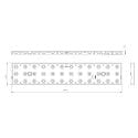 Deko-Light lens SANOTRUNK UNIVERSAL 30� set of 5, transparent