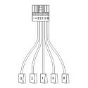 Deko-Light tilslutningsstikd�se SANOTRUNK UNIVERSAL WAGO 267-501 on/off