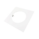 reduktionsring 240/180MM mekanisk, firkantet, indbygget version, trafik hvid