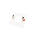 Deko-Light reducing ring 130/70MM mechanical, square, built-in version, signal white
