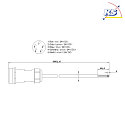  Cable system, Weipu HQ 12/24/48V Feed-in cable 5-pin, 5 meters