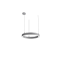pendant luminaire LAUTARO 600/60 DOWN PRISMA P3 IP20, light grey dimmable
