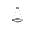 pendant luminaire LAUTARO 600/100 DOWN OPAL M3 IP20, light grey dimmable