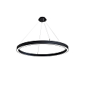 pendant luminaire LAUTARO 1200/60 DOWN PRISMA M4 IP20, black dimmable