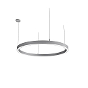 pendant luminaire LAUTARO 1200/60 DOWN PRISMA P4 IP20, light grey dimmable