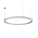 pendant luminaire LAUTARO 1500/60 UP/DOWN OPAL P5 IP20, white dimmable