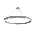 pendant luminaire LAUTARO 1500/80 DOWN OPAL M5 IP20, light grey dimmable