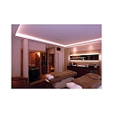  AU-01-10, flat U-profile for 10 - 11,3 mm LED stripes, 200cm, brushed aluminum