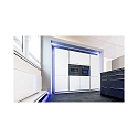 Deko-Light AU-01-12, flad U-Profil til 12 - 13,3 mm LED Strips, 100cm, anodiseret aluminium
