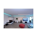 Deko-Light AU-01-15, flad U-Profil til 15 - 16,3 mm LED Strips, 100cm, anodiseret aluminium