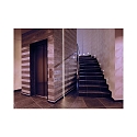 AU-02-08, high U-profile for 8 - 9,3 mm LED stripes, 200cm, anodized aluminum