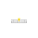 Deko-Light AU-02-10, h�j U-Profil til 10 - 11,3 mm LED Strips, 100cm, anodiseret aluminium
