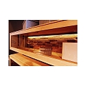 LED profile AU-02-05 high U-profile for 5-5,7mm LED stripes, 200cm
