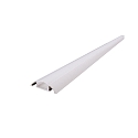  LED Profil AM-01-10 flad Overflade profil til 10-11,3mm LED Strips, 200cm, hvid mat - uden d�kning