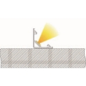 Deko-Light Hj�rneprofil AV-05-12 til 12 mm LED Stripes, s�lv matt, anodiseret, 200cm