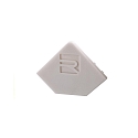 Tilbeh�r til LED Profil P-EV-01-08 Endekappe, 2 stk., gr�