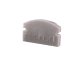 Endcaps f-AU-01-08, 14 mm, 2 items, grey