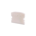 Endekappe F-AU-02-15, 21 mm, 2 stk., hvid