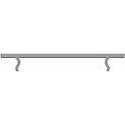 Afd�kning P-05-15, BxH: 46,21x1,5mm, hvid satineret, 200cm