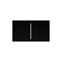 Deko-Light Accessories for LED profile cover f-01-05 flat, 100cm, misty, 40% transmission