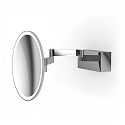 Spejl med belysning VISION R Spejl med 5x forst�rrelse IP44, chrom 