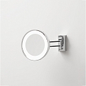 Spejl med belysning BS 36 LED 7-fold IP 44, chrom 