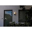 Lutec Udend�rs wall luminaire CUBA med bev�gelsesdetektor, med kamera, App-kontrol IP44, antracit d�mpbar