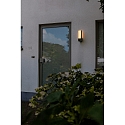 Lutec Udend�rs wall luminaire CUBA med bev�gelsesdetektor, med kamera, App-kontrol IP44, antracit d�mpbar
