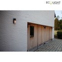 Lutec outdoor wall luminaire URBAN 1 flame GU10 IP54, anthracite
