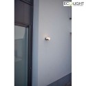 Lutec outdoor wall luminaire CYRA 1 flame IP54, anthracite