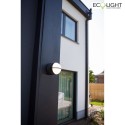 Lutec outdoor wall luminaire EKLIPS UP&DOWN 2 flames, with diffuser IP54, anthracite