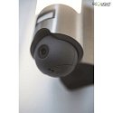 Udendrs wall luminaire ELARA med bevgelsesdetektor, med kamera IP44