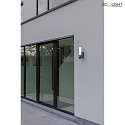 Lutec outdoor wall luminaire ELARA with motion detector, with camera IP44, anthracite dimmable