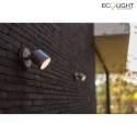 Lutec outdoor wall luminaire EXPLORER IP54, anthracite