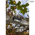 Lutec solar lamp ARROW IP44, grey