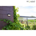 Lutec solar lamp TRY with motion detector IP54, anthracite