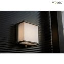 Lutec solar wall luminaire DOBLO with motion detector IP44, anthracite 