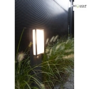 Lutec path light QUBO with motion detector IP54, anthracite