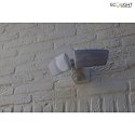 Lutec outdoor wall luminaire ARTICA with motion detector IP44, white dimmable