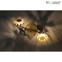 Luce Design Vg- og Loftlampe BLOOM-SPOT 2-flammer IP20, guld 