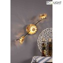 Luce Design Vg- og Loftlampe BLOOM-SPOT 3-flammer IP20, guld 
