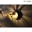 Luce Design Vg- og Loftlampe BLOOM-SPOT 1-flamme IP20, guld 