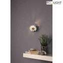 Luce Design wall and ceiling luminaire BLOOM-SPOT 1 flame IP20, silver 