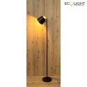 Luce Design floor lamp COLT 1 flame IP20, grey 