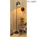 Luce Design floor lamp COLT 1 flame IP20, grey 