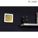 Luce Design ceiling luminaire SOLARIS IP20, gold dimmable
