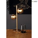  table lamp NEPTUN G9 IP20, champagner, brass 