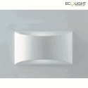 Luce Design wall luminaire ASTRON 1 flame, paintable G9 IP20, white 